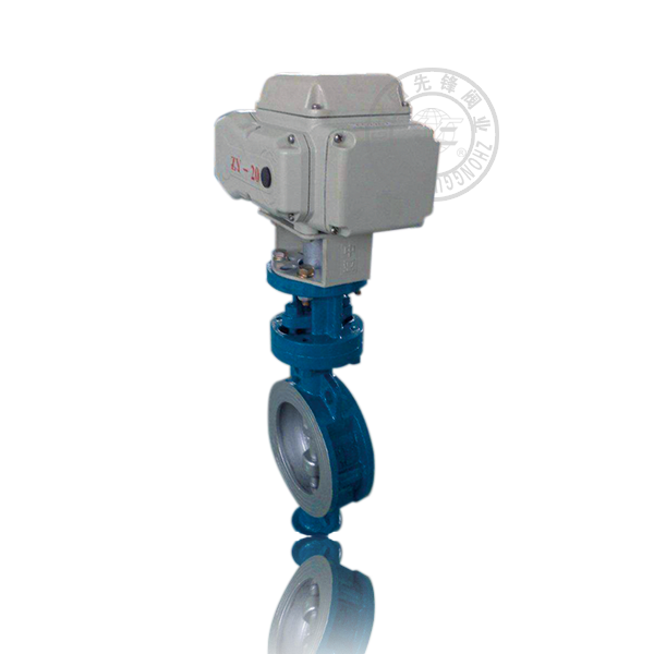 D973H-16C 電動(dòng)對夾密封型三偏心硬密封鑄鋼（WCB）蝶閥